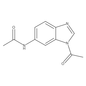 Acetamide,n-(1-acetyl-1h-benzimidazol-6-yl)-结构式