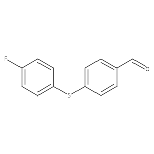 4-(4-Fluorophenylthio)benzaldehyde Structure