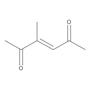 (Z)-3-methylhex-3-ene-2,5-dione结构式