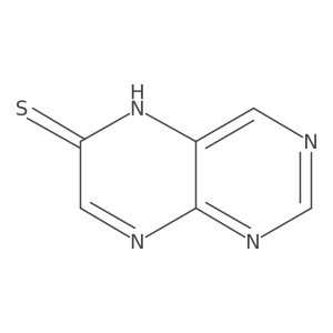 5H-pteridine-6-thione结构式