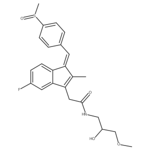 C24H26Fno4S结构式