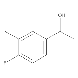 (S)-1-(4-Fluoro-3-methylphenyl)ethan-1-ol Structure