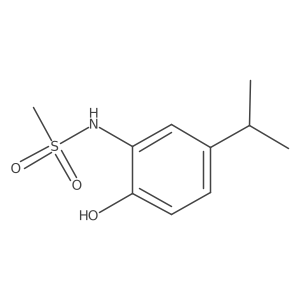 N-(2-Hydroxy-5-isopropylphenyl)methanesulfonamide Structure