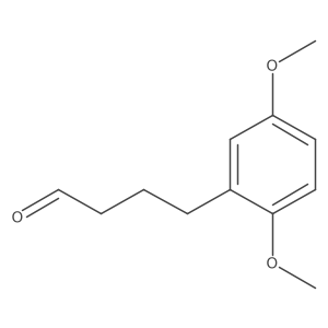 4-(2,5-Dimethoxyphenyl)butanal Structure