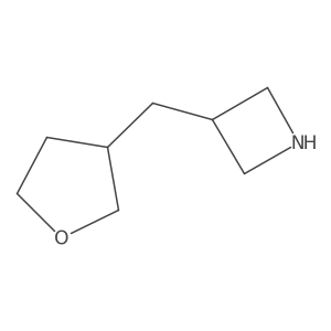 3-[(Oxolan-3-yl)methyl]azetidine结构式