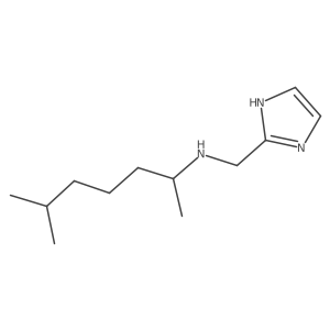 (1H-Imidazol-2-ylmethyl)(6-methylheptan-2-yl)amine结构式