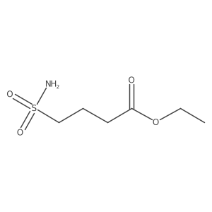 Ethyl 4-sulfamoylbutanoate结构式