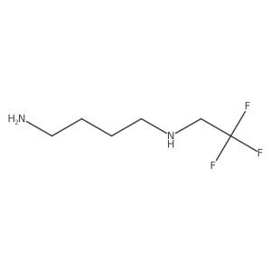 (4-Aminobutyl)(2,2,2-trifluoroethyl)amine结构式