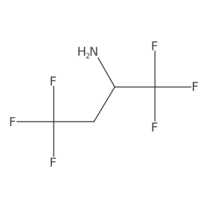 1,1,1,4,4,4-Hexafluorobutan-2-amine结构式