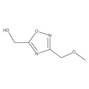 [3-(Methoxymethyl)-1,2,4-oxadiazol-5-yl]methanol Structure