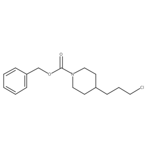 Benzyl 4-(3-chloropropyl)piperidine-1-carboxylate Structure