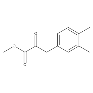 Methyl 3-(3,4-dimethylphenyl)-2-oxopropanoate结构式