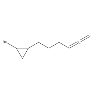 Cyclopropane, 1-bromo-2-(4,5-hexadien-1-yl)-结构式