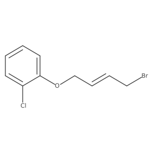 1-[(E)-4-bromobut-2-enoxy]-2-chlorobenzene结构式
