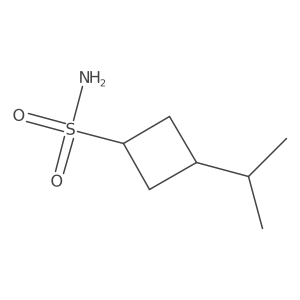 3-(Propan-2-yl)cyclobutane-1-sulfonamide Structure