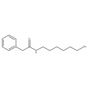 N-(6-Hydroxyhexyl)-2-phenylacetamide Structure