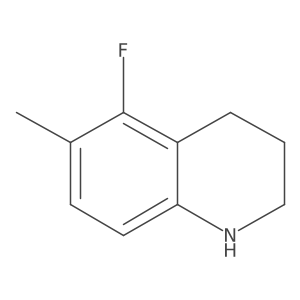 5-Fluoro-6-methyl-1,2,3,4-tetrahydroquinoline Structure