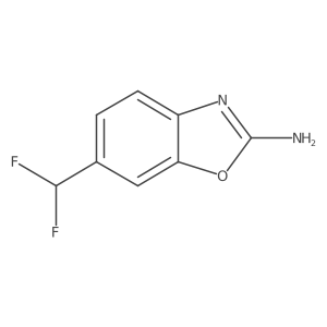 6-(Difluoromethyl)benzo[d]oxazol-2-amine Structure