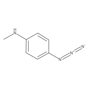 N-Methyl-4-azidoaniline Structure