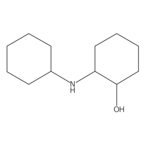 (1S,2S)-2-(cyclohexylamino)cyclohexan-1-ol结构式
