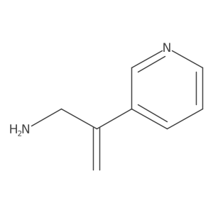2-(Pyridin-3-yl)prop-2-en-1-amine结构式