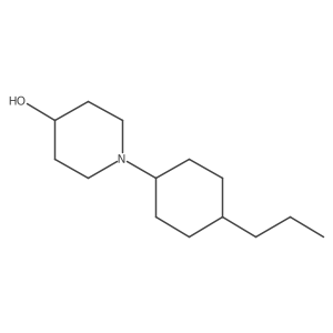 1-(4-Propylcyclohexyl)piperidin-4-ol Structure