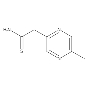 2-(5-Methylpyrazin-2-yl)ethanethioamide Structure