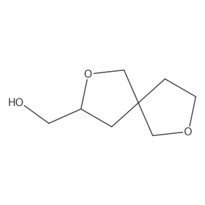 (2,7-Dioxaspiro[4.4]nonan-3-YL)methanol Structure