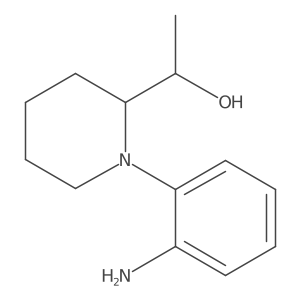 1-(1-(2-Aminophenyl)piperidin-2-yl)ethan-1-ol Structure