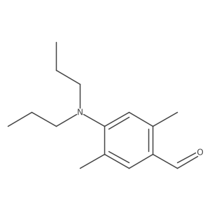4-(Dipropylamino)-2,5-dimethylbenzaldehyde Structure