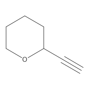 (2S)-2-Ethynyloxane结构式