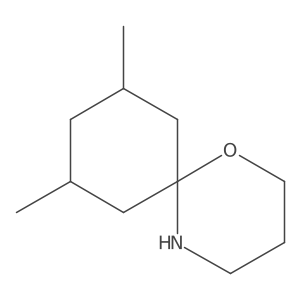8,10-Dimethyl-1-oxa-5-azaspiro[5.5]undecane Structure