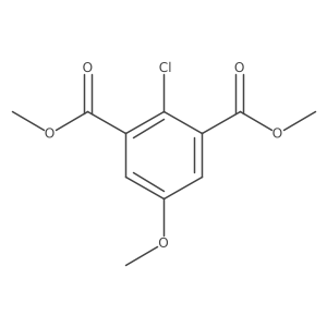 Dimethyl 2-chloro-5-methoxyisophthalate Structure
