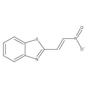 2-(2-Nitroethenyl)-1,3-benzothiazole Structure