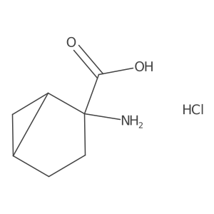 2-Aminobicyclo[3.1.0]hexane-2-carboxylic acid hydrochloride Structure