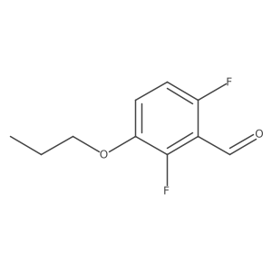 2,6-Difluoro-3-propoxybenzaldehyde结构式