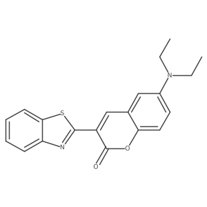 3-(Benzo[d]thiazol-2-yl)-6-(diethylamino)-2H-chromen-2-one结构式