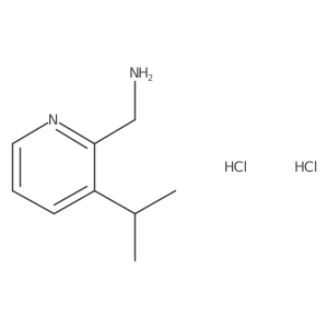 1-[3-(Propan-2-yl)pyridin-2-yl]methanamine dihydrochloride Structure