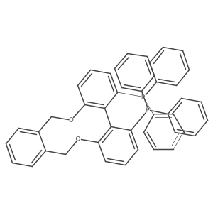 (16aR)-1,16-Bis(diphenylphosphino)-6,11-dihydrotribenzo[b,d,h][1,6]dioxecine Structure