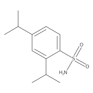 2,4-Bis(propan-2-yl)benzene-1-sulfonamide Structure