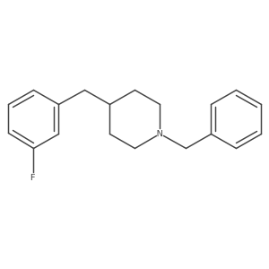 1-Benzyl-4-(3-fluorobenzyl)piperidine Structure