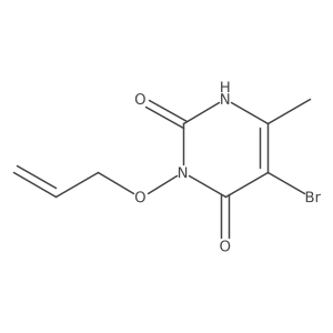 5-bromo-6-methyl-3-prop-2-enoxy-1H-pyrimidine-2,4-dione Structure