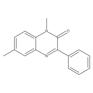 1,6-dimethyl-3-phenylquinoxalin-2(1H)-one Structure