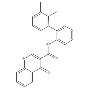 N-[2-(2,3-dimethylphenyl)phenyl]-4-oxo-1H-quinoline-3-carboxamide Structure