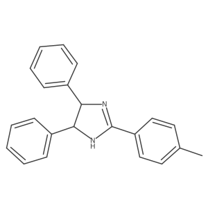 (4r,5r)-2-(4-Methylphenyl)-4,5-diphenyl-imidazoline Structure