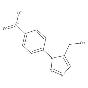 [3-(4-nitro-phenyl)-3H-[1,2,3]triazol-4-yl]-methanol Structure