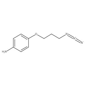 4-(3-Azidopropoxy)aniline结构式