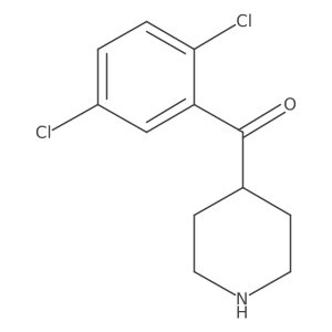 (2,5-Dichloro-phenyl)-piperidin-4-yl-methanone Structure