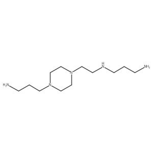 3-(4-{2-[(3-Aminopropyl)amino]ethyl}piperazin-1-yl)propan-1-amine Structure