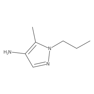 5-methyl-1-propyl-1H-pyrazol-4-amine Structure